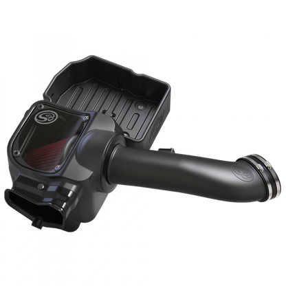 S&B Cold Air Intake (Cotton Cleanable Filter) 17-19 Ford Powerstroke 6.7L 75-5085