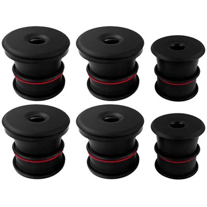 S&B Body Mount Kit for 03-07 (6pc) Ford Super Duty Red. & Ext. Cab 6.0L – 81-1000
