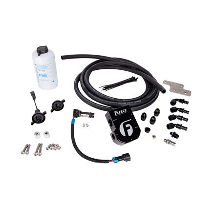 Fleece Heated Auxiliary Fuel Filter Kit 03’-18’ Dodge Cummins 5.9L / 6.7L FPE-CUMM-HFFBA-0318